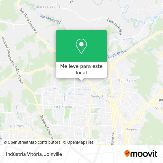 Indústria Vitória mapa