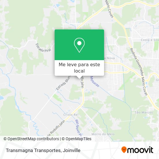 Transmagna Transportes mapa