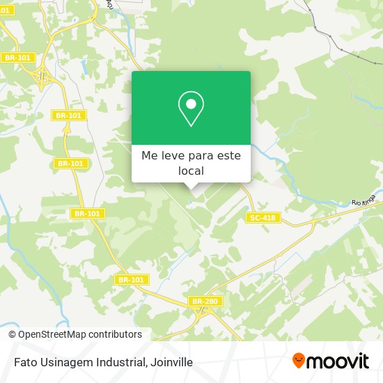Fato Usinagem Industrial mapa