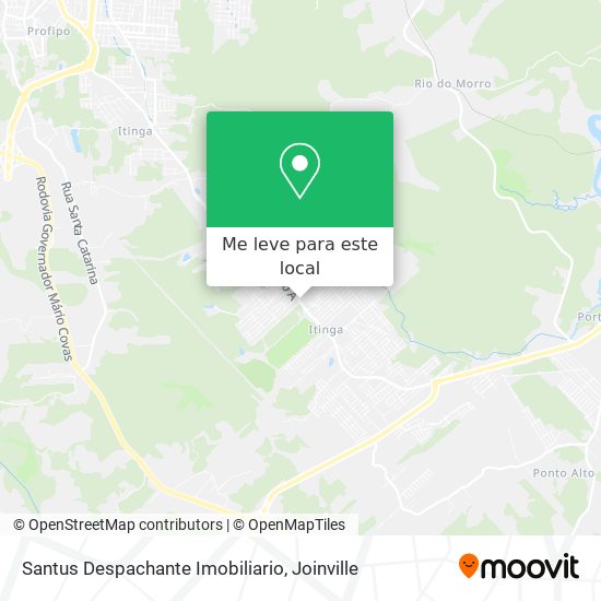 Santus Despachante Imobiliario mapa
