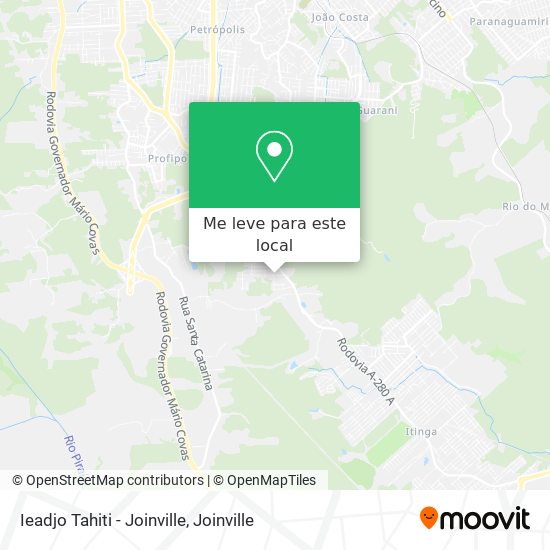Ieadjo Tahiti - Joinville mapa