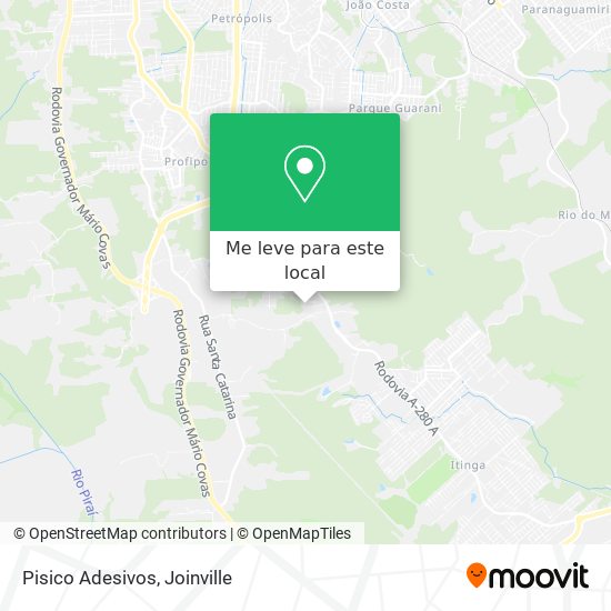 Pisico Adesivos mapa