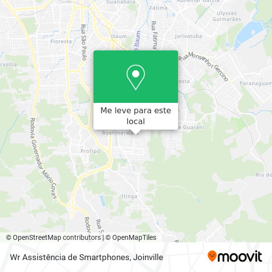 Wr Assistência de Smartphones mapa