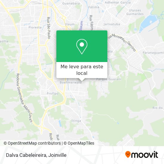 Dalva Cabeleireira mapa