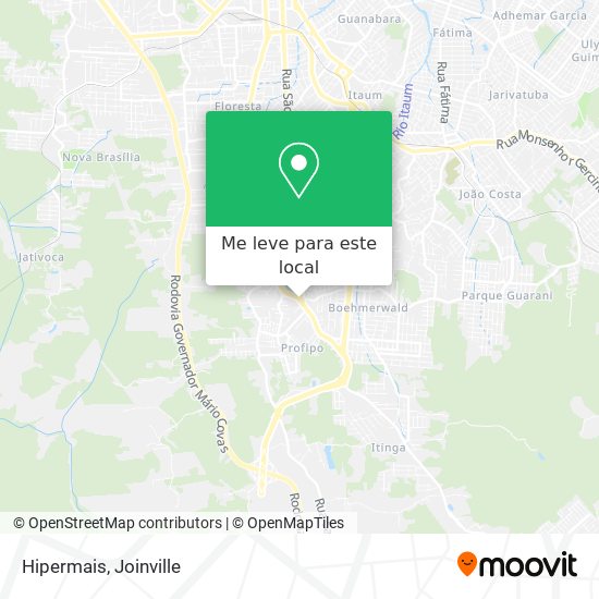 Hipermais mapa