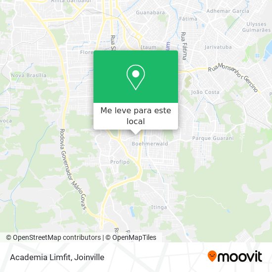 Academia Limfit mapa