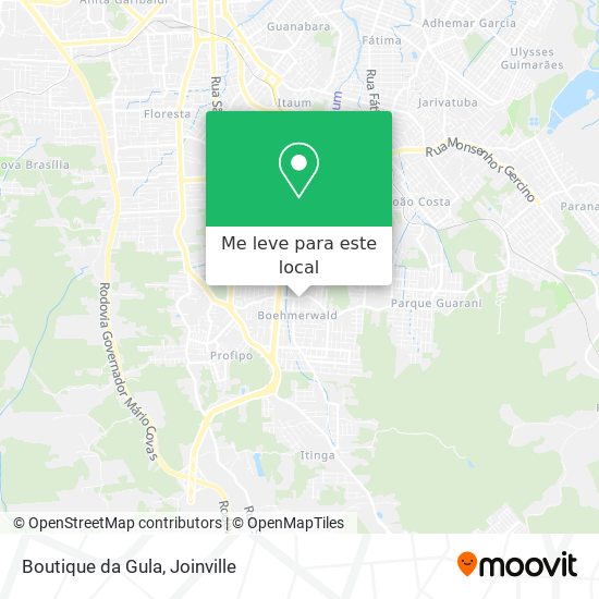 Boutique da Gula mapa