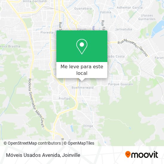 Móveis Usados Avenida mapa
