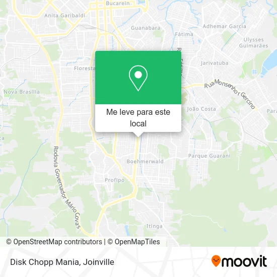 Disk Chopp Mania mapa