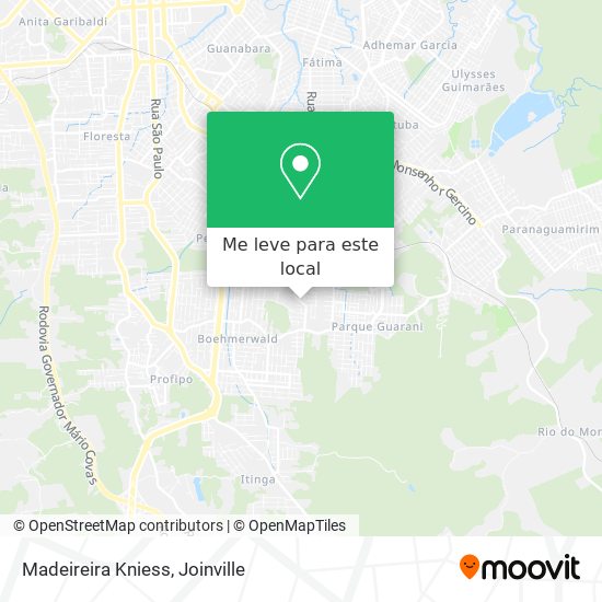 Madeireira Kniess mapa