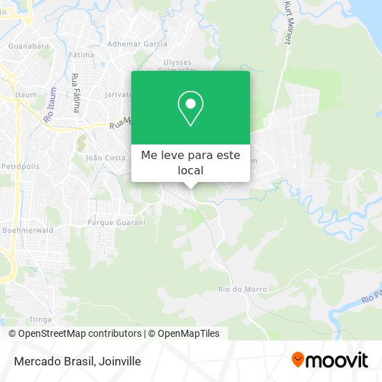 Mercado Brasil mapa