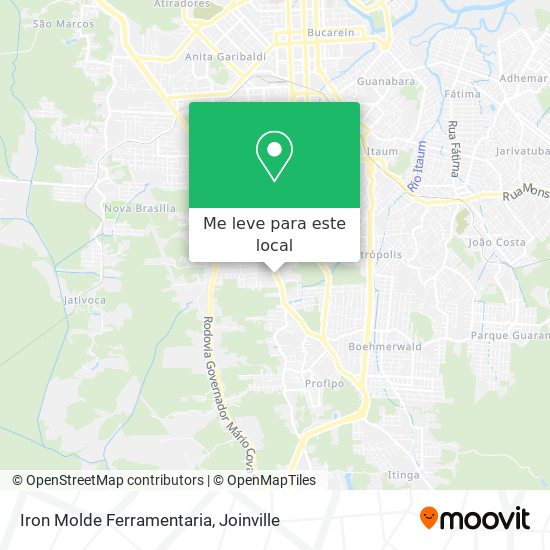 Iron Molde Ferramentaria mapa