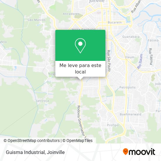 Guisma Industrial mapa