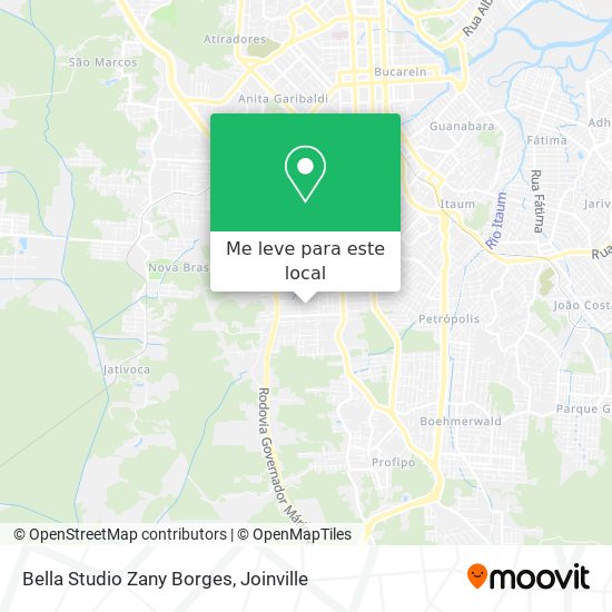Bella Studio Zany Borges mapa