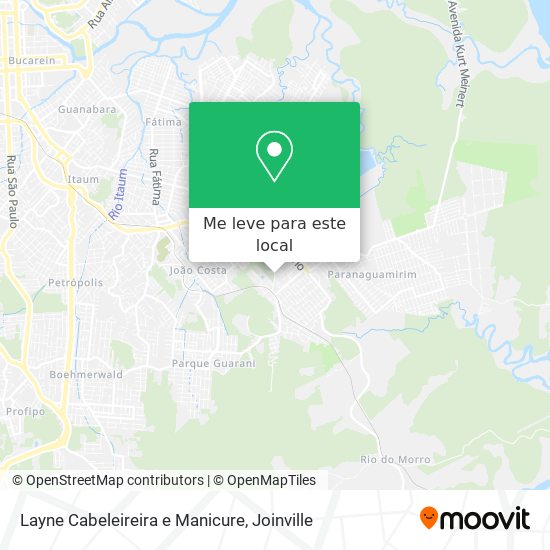 Layne Cabeleireira e Manicure mapa