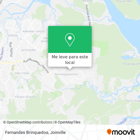 Fernandes Brinquedos mapa