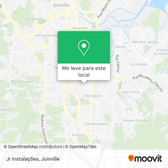 Jr Instalações mapa