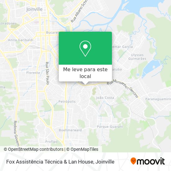 Fox Assistência Técnica & Lan House mapa