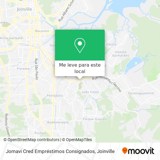 Jomavi Cred Empréstimos Consignados mapa