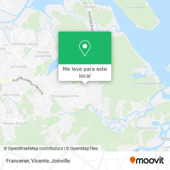 Francener, Vicente mapa