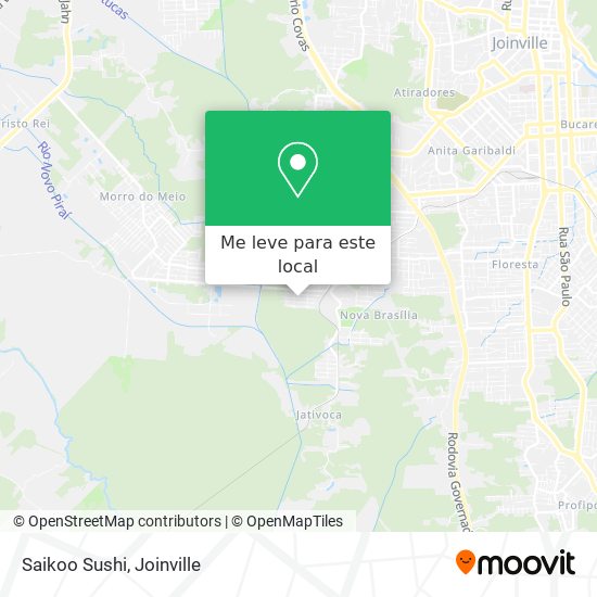 Saikoo Sushi mapa