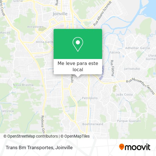 Trans Bm Transportes mapa