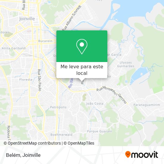 Belém mapa