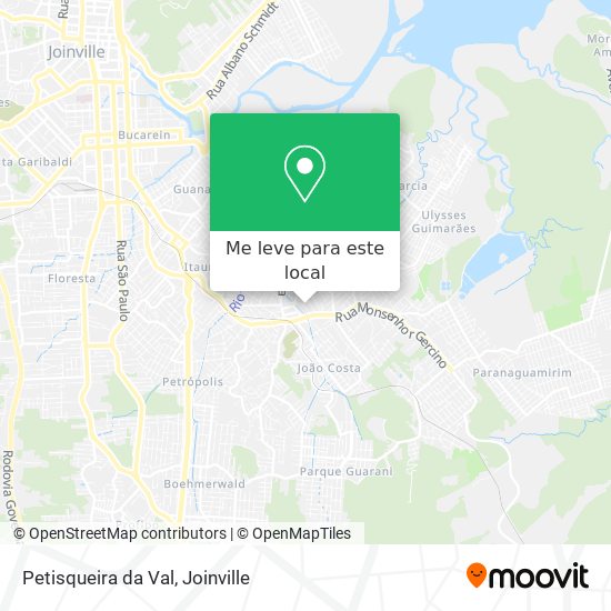 Petisqueira da Val mapa