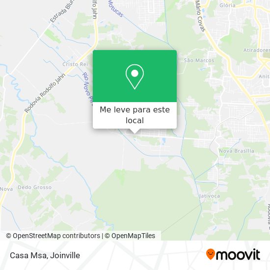 Casa Msa mapa