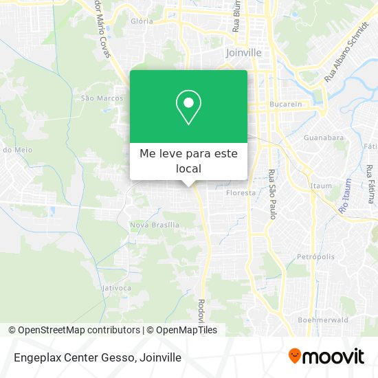 Engeplax Center Gesso mapa