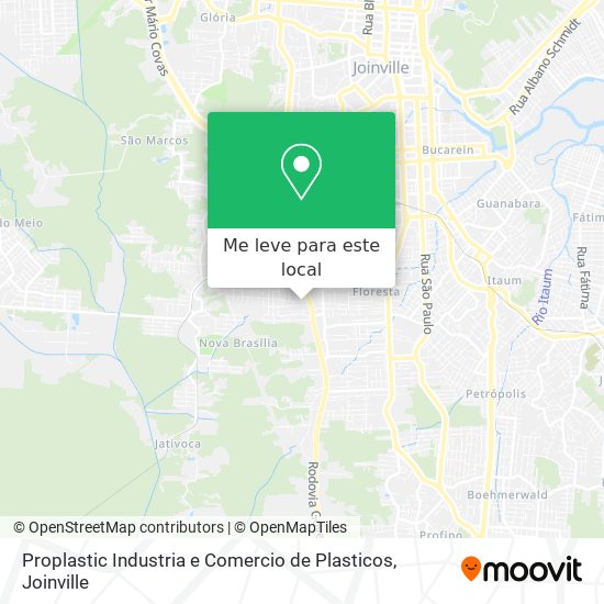 Proplastic Industria e Comercio de Plasticos mapa
