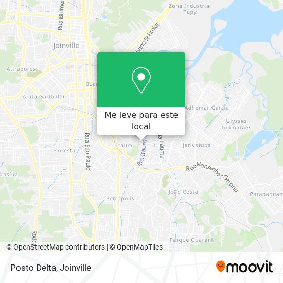 Posto Delta mapa
