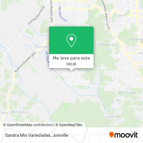 Sandra Mix Variedades mapa