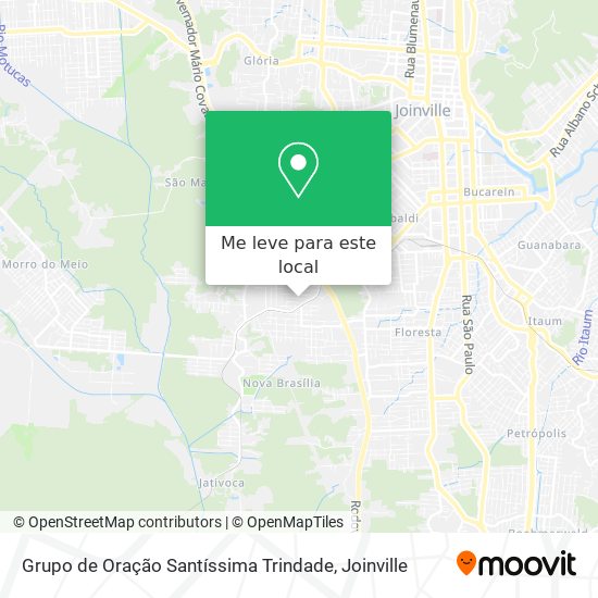 Grupo de Oração Santíssima Trindade mapa