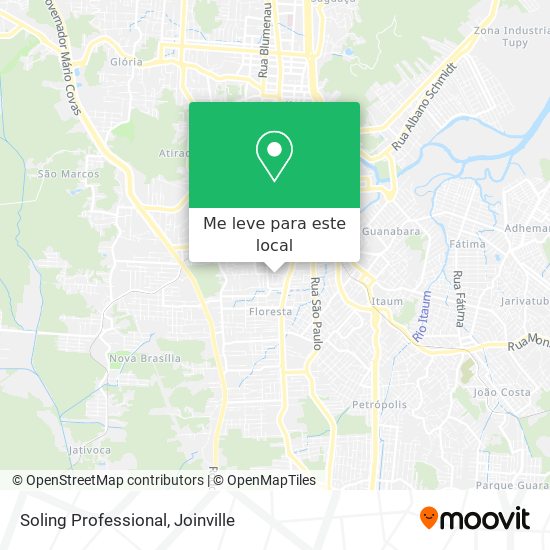 Soling Professional mapa