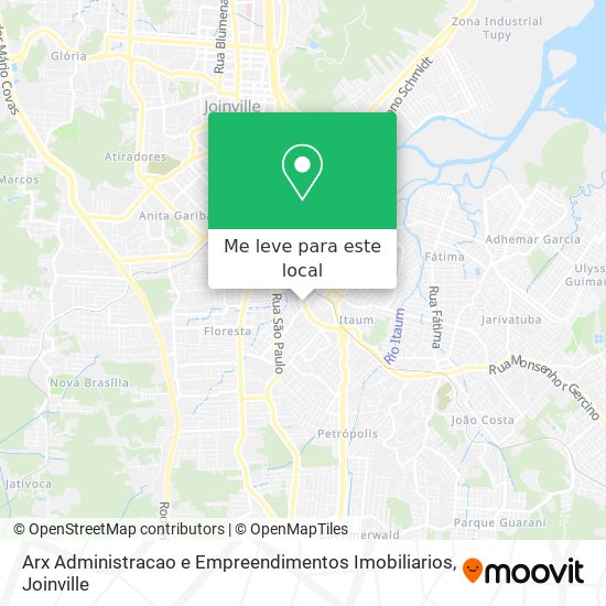 Arx Administracao e Empreendimentos Imobiliarios mapa