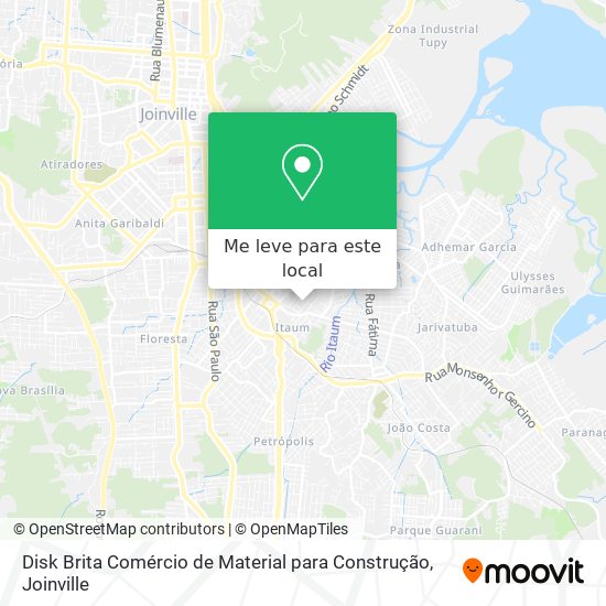 Disk Brita Comércio de Material para Construção mapa