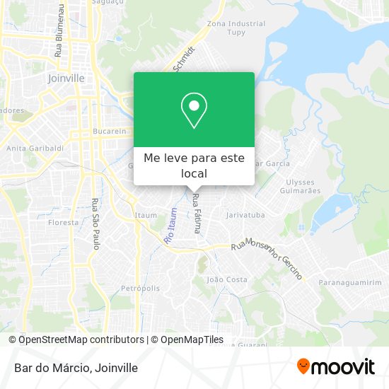 Bar do Márcio mapa