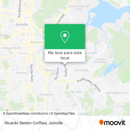 Ricardo Senem Coiffeur mapa