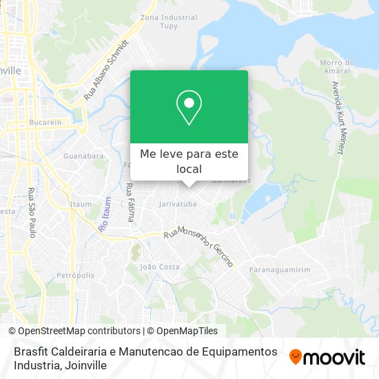 Brasfit Caldeiraria e Manutencao de Equipamentos Industria mapa
