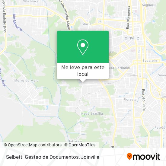 Selbetti Gestao de Documentos mapa