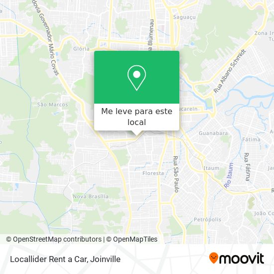 Locallider Rent a Car mapa