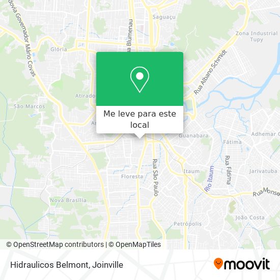 Hidraulicos Belmont mapa