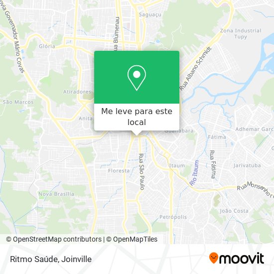 Ritmo Saúde mapa