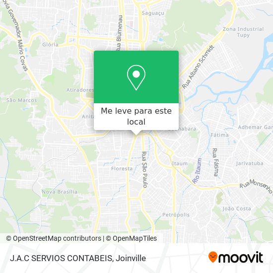J.A.C SERVIOS CONTABEIS mapa