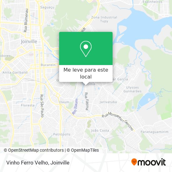Vinho Ferro Velho mapa