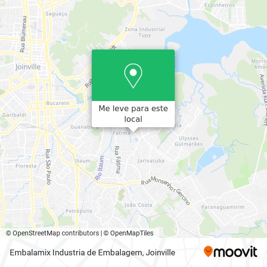 Embalamix Industria de Embalagem mapa