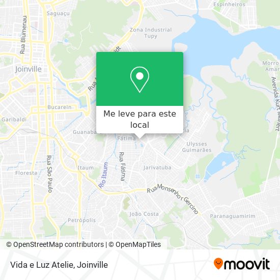 Vida e Luz Atelie mapa