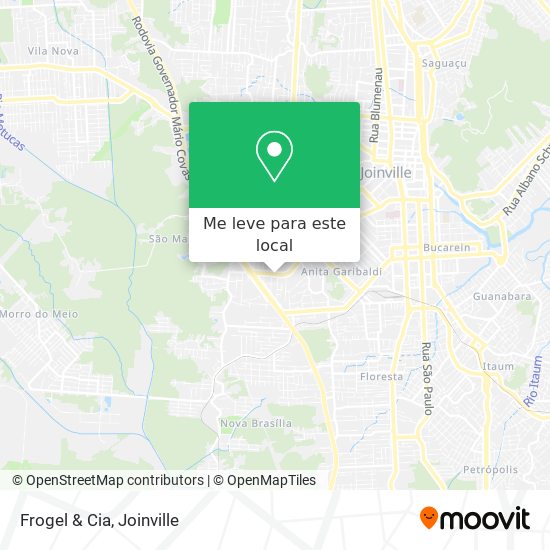 Frogel & Cia mapa