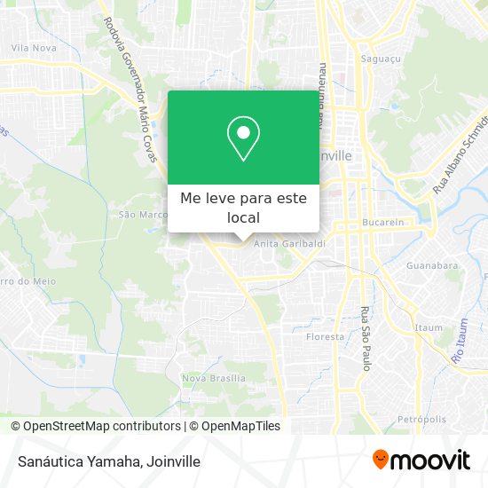 Sanáutica Yamaha mapa